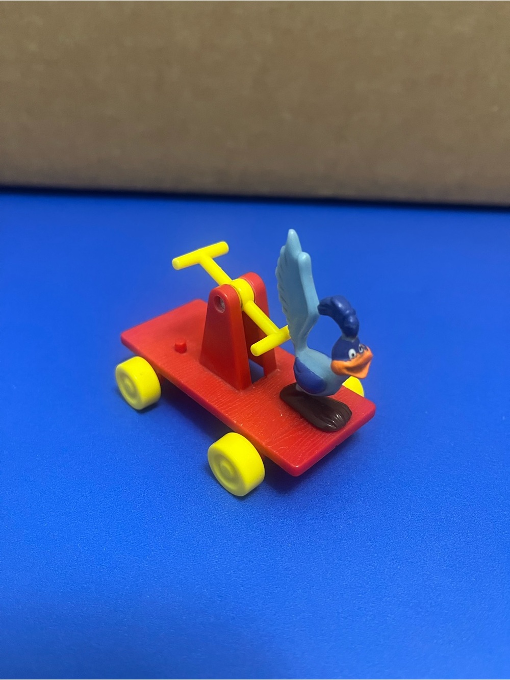 Vintage Road Runner 1989 McDonalds Happy Meal Toy Beep Beep Mopar Roadrunner